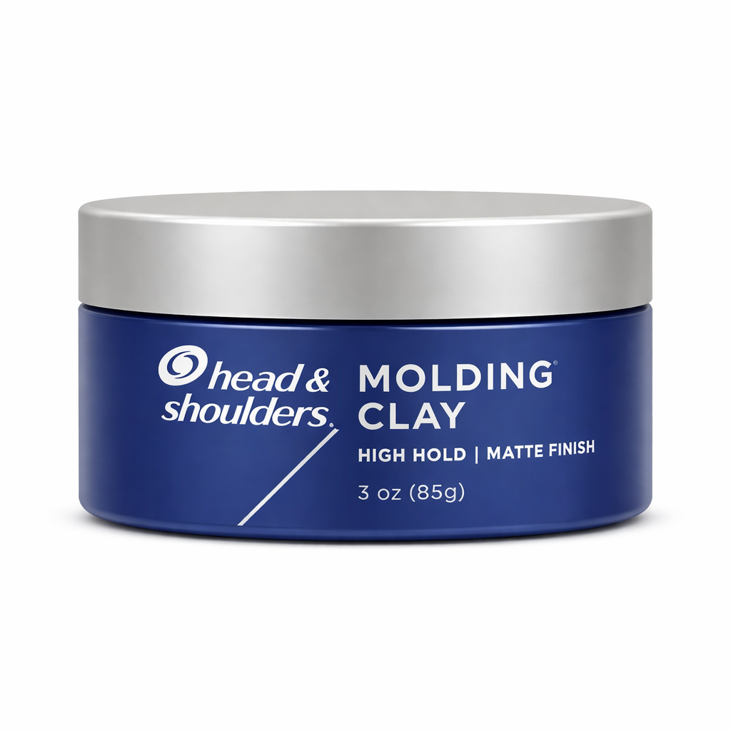 Head & Shoulders Molding Clay – High Hold Matte Finish Hair Styling Clay (3 oz / 85g)