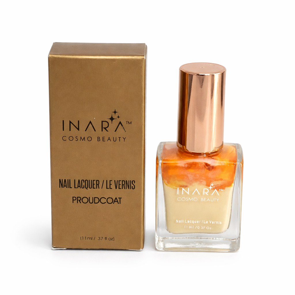 INARA Cosmo Beauty Nail Lacquer – Proudcoat Long-Lasting Nail Polish, High Gloss Finish (11 ml)
