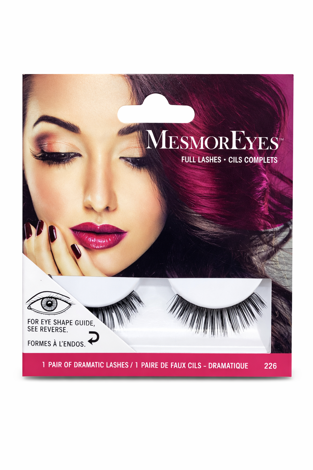 MesmorEyes Full Dramatic False Eyelashes – Style 226 (1 Pair)