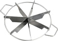 Metal Prize Wheel Frame – DIY Spinning Wheel Stand, 8-Slot Display Wheel for Games & Promotions