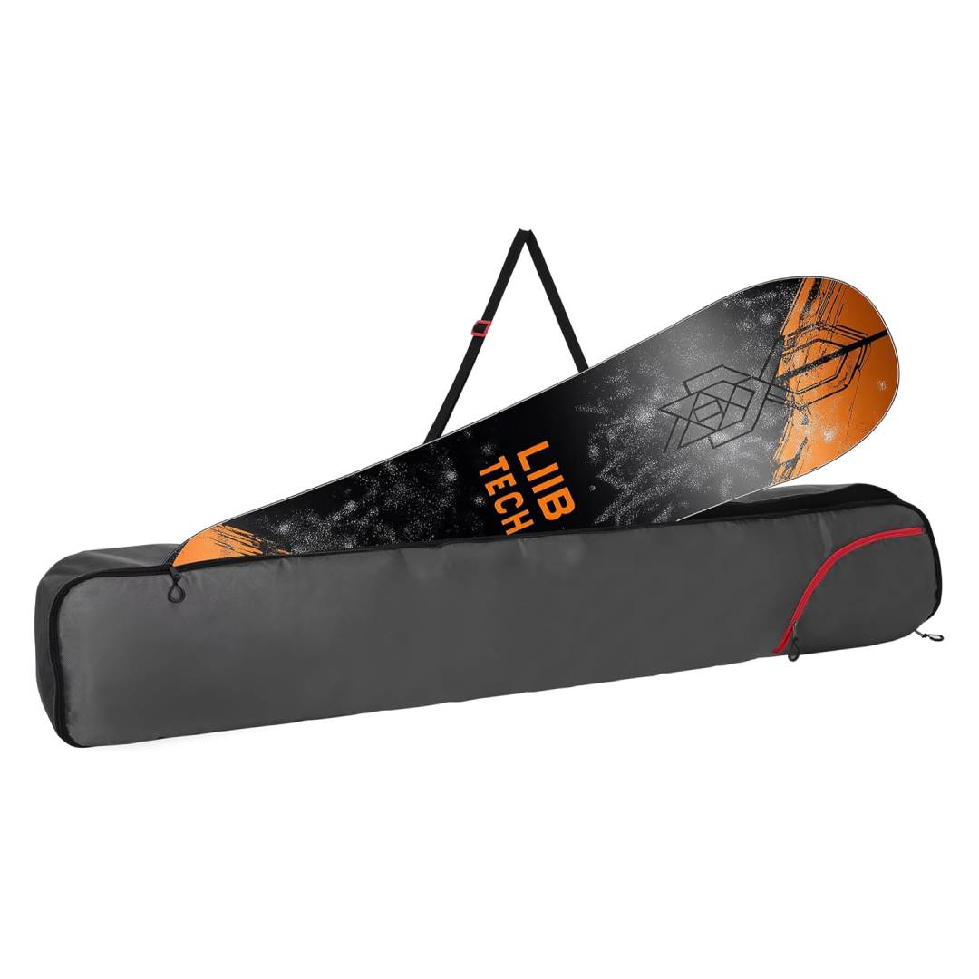 Navaris Snowboard Bag 175cm – Durable Polyester Snowboard Travel Cover with Zipper, Carry Handle & Storage Pocket
