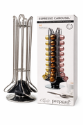 Prepara Espresso Carousel Capsule Holder – Stores 50 Nespresso Capsules