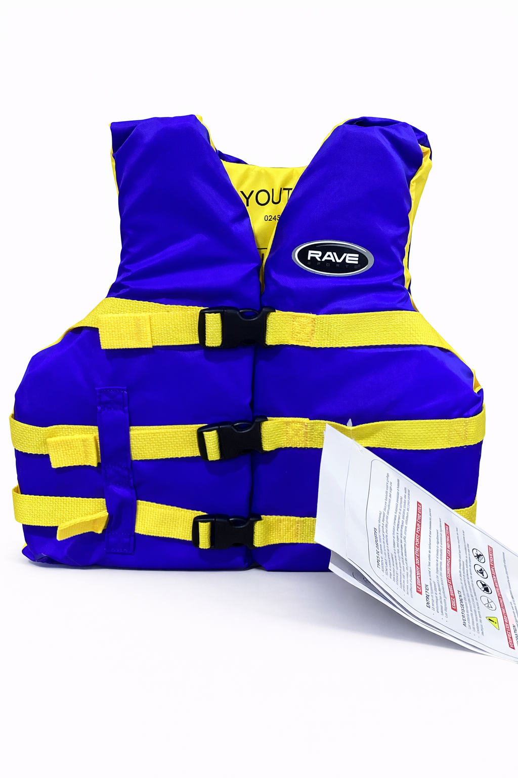 RAVE Sports Youth Life Jacket – Adjustable Buoyancy Vest for Swimming & Water Activities
