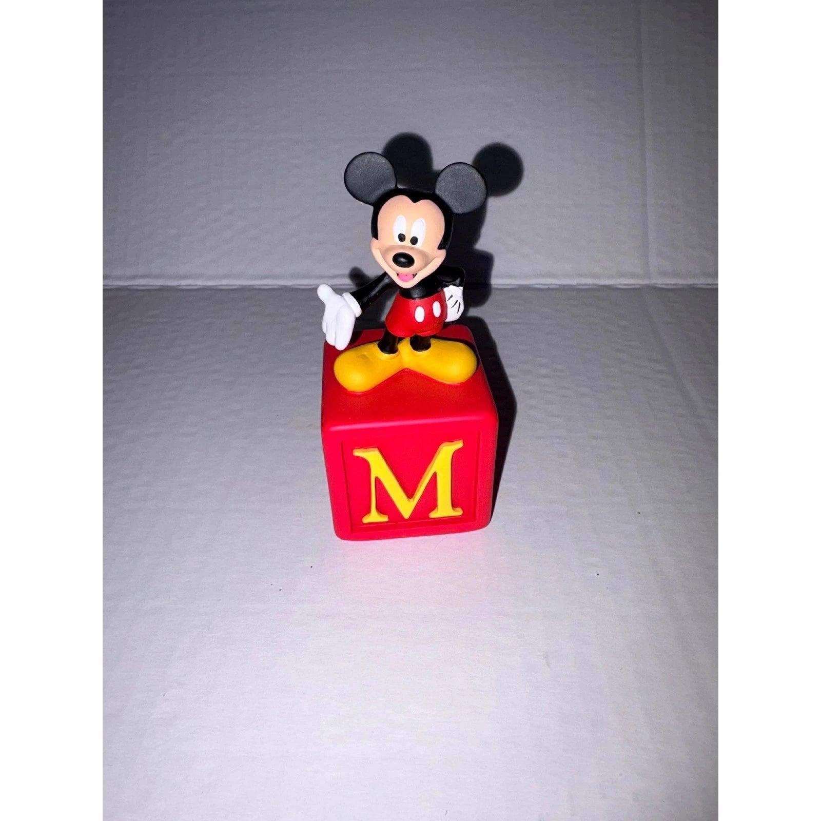 Mickey Mouse Plush Block Toy – Soft Decorative Kids Gift