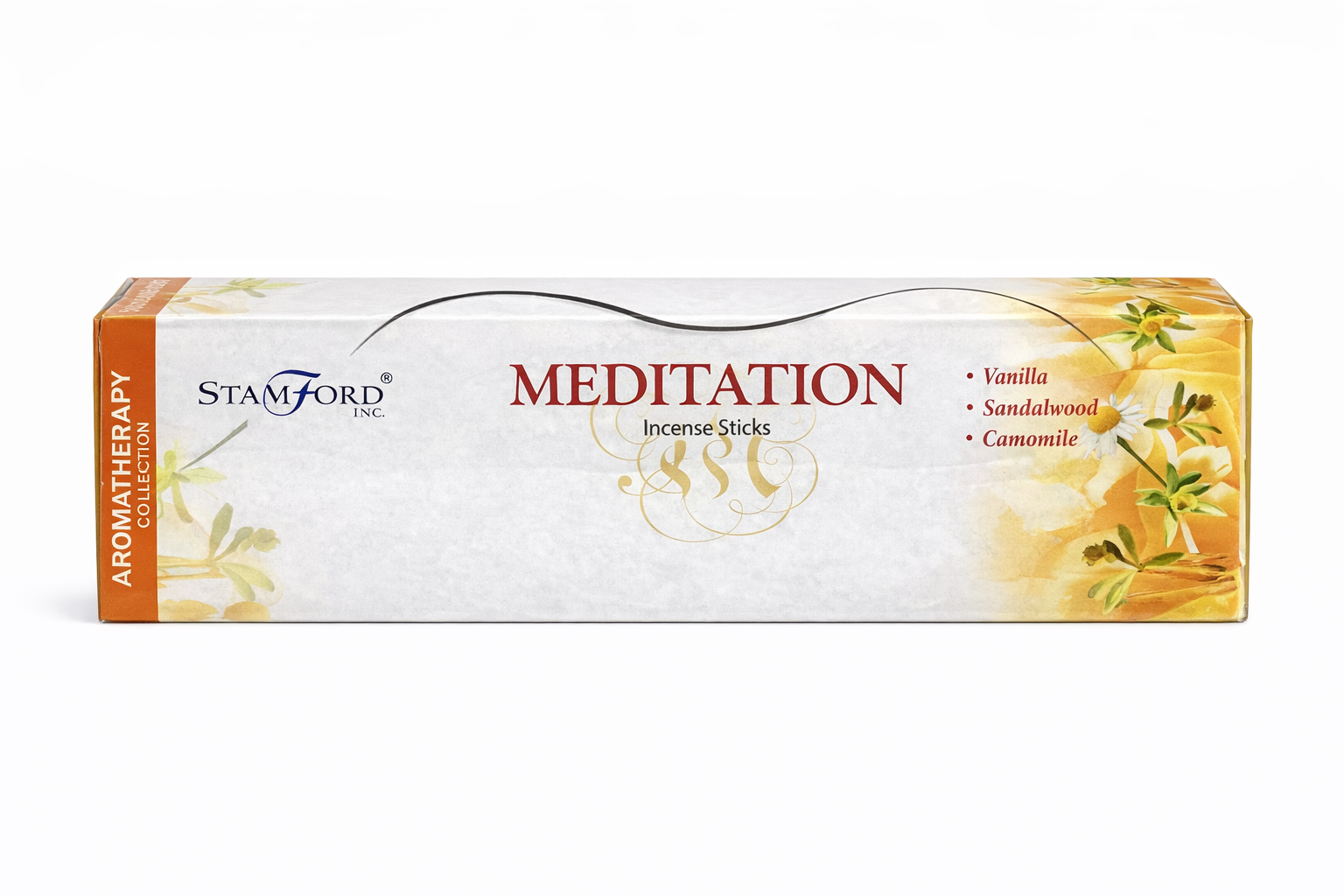 Stamford Meditation Incense Sticks – Aromatherapy Collection (Vanilla, Sandalwood & Camomile)