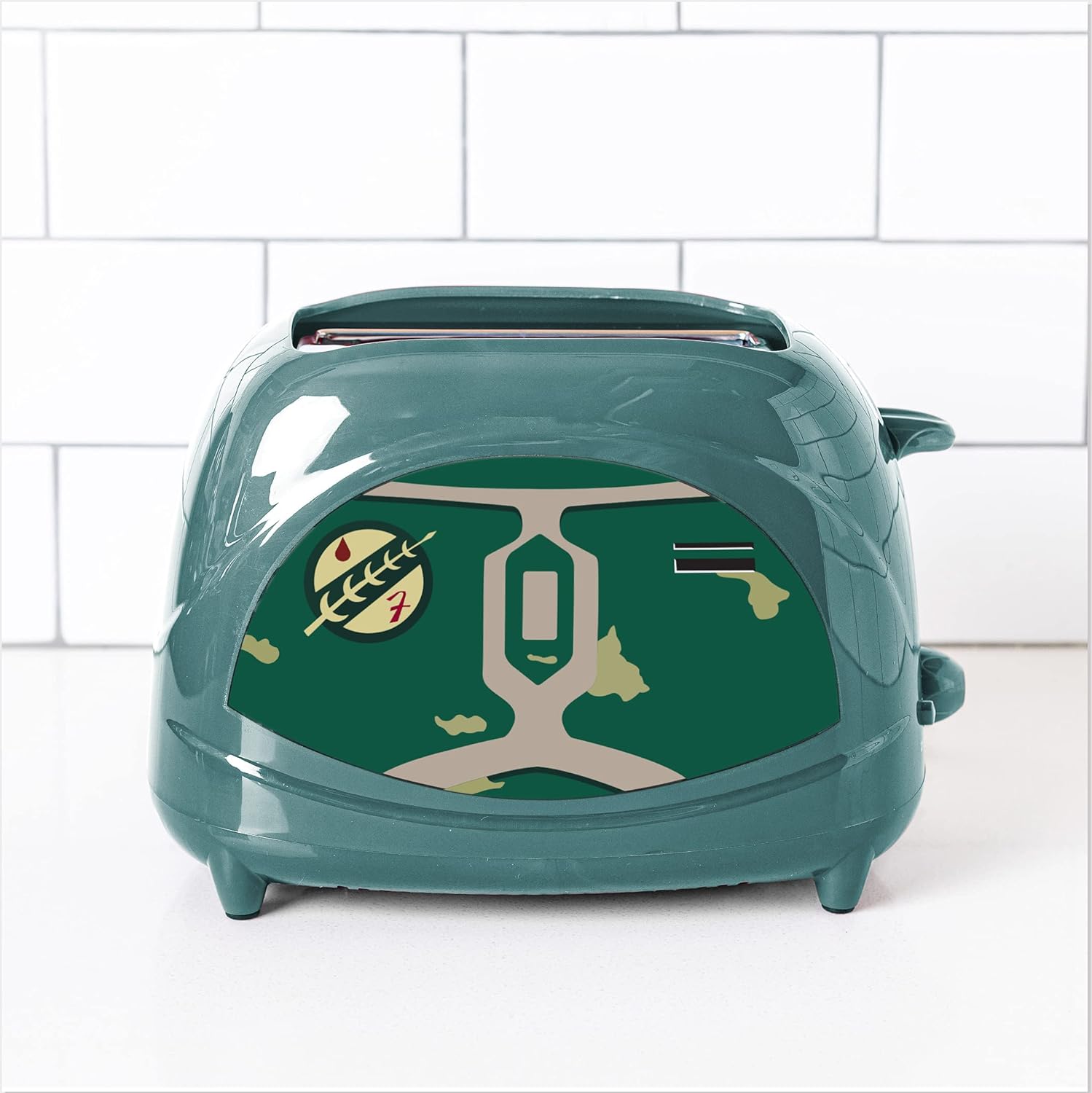 Star Wars Boba Fett Toaster – 2-Slice Electric Toaster with Toast Imprint | Disney Licensed