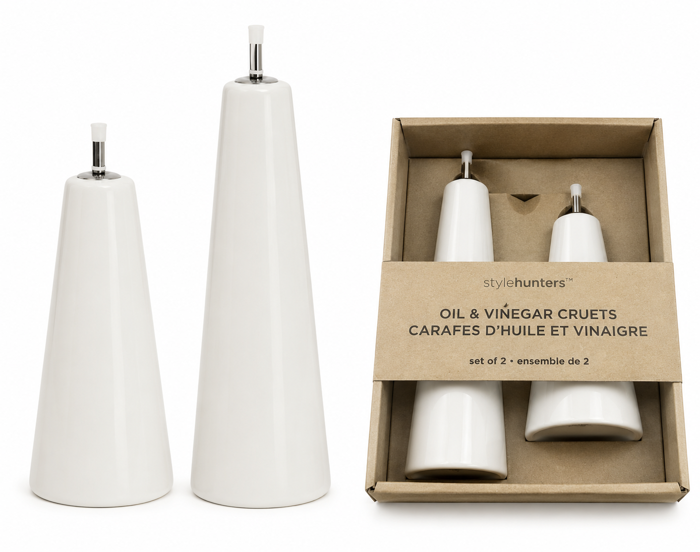 stylehunters-2-piece-ceramic-olive-oil-dispenser-set-white-560ml-300ml