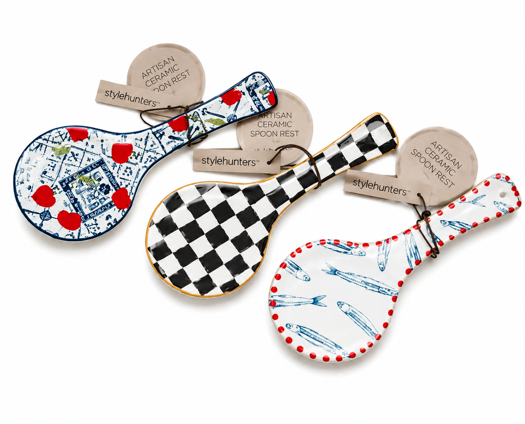 Stylehunters Ceramic Spoon Rest – Assorted Colors