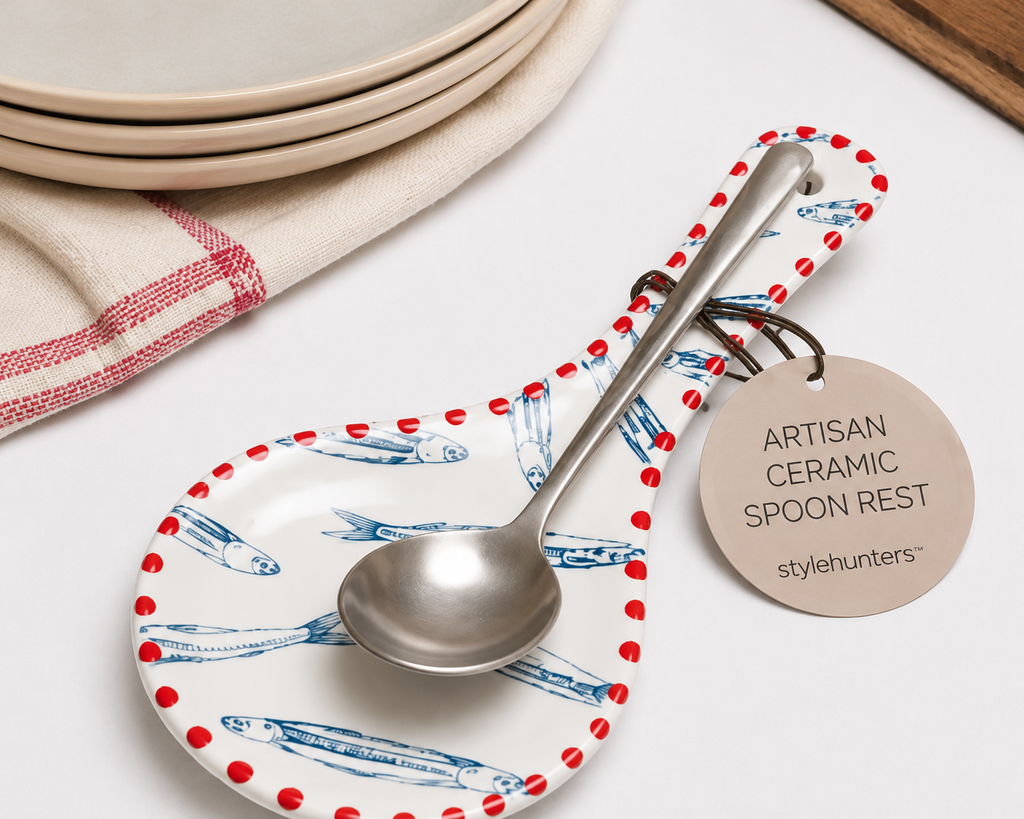 Stylehunters Ceramic Spoon Rest – Assorted Colors