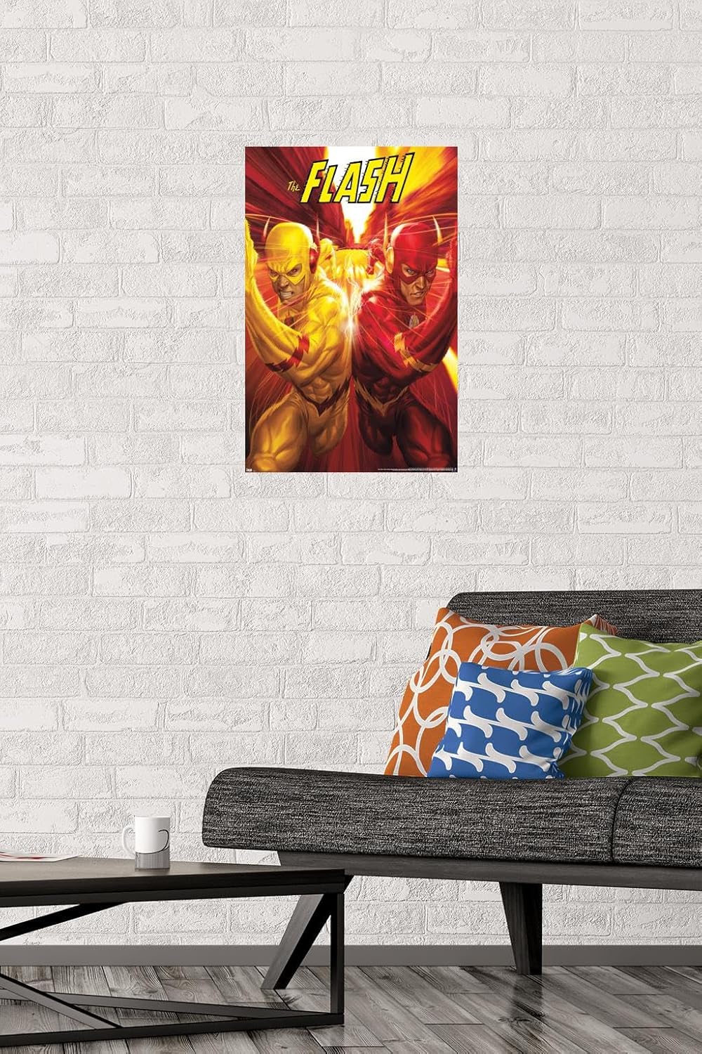 The Flash Running Wall Art – DC Superhero Canvas Print | Dynamic Speed Artwork (SKU: 5247416)