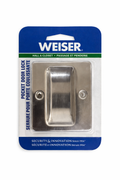 Weiser Pocket Door Lock – Hall & Closet Sliding Door Lock, Satin Nickel Finish